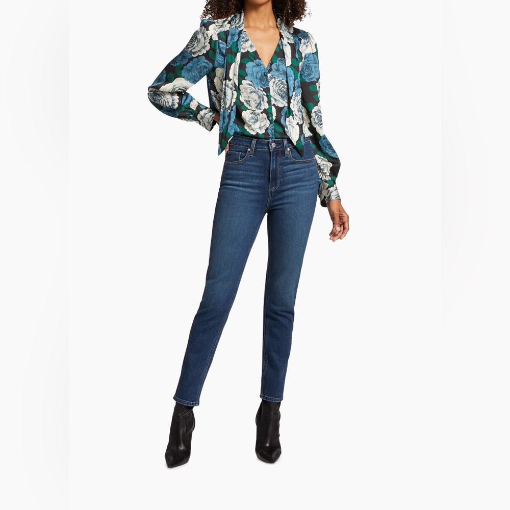Paige Gemma High-Rise Stretch Skinny Jeans